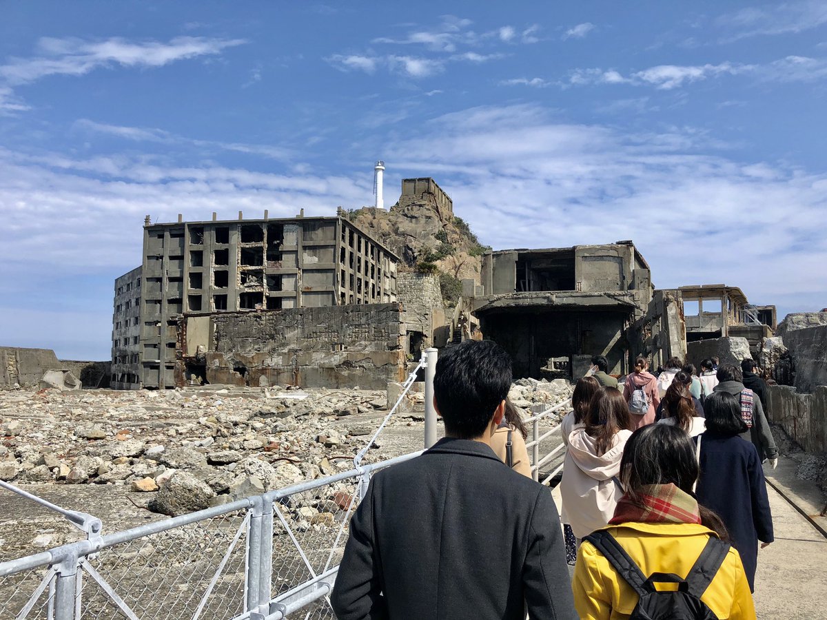 今の姿はもう二度と見られないかもしれない 軍艦島の崩壊のカウントダウンはもう始まっている Togetter