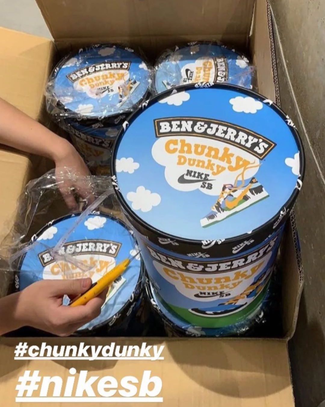 nike sb chunky dunky special box