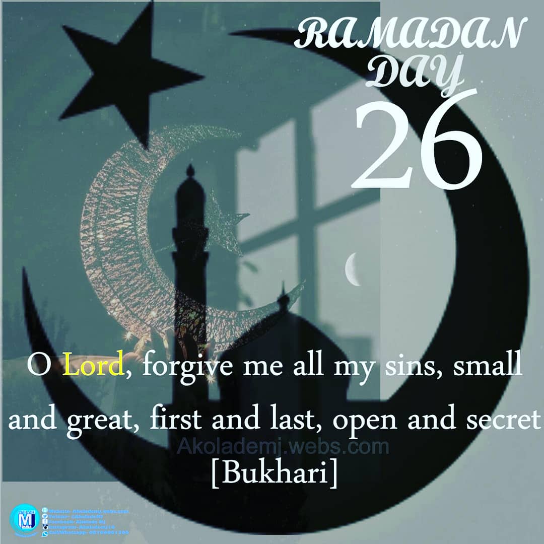 AkoladeMj_says's tweet image. #Ramadan DAY 26

#AkoladeMj