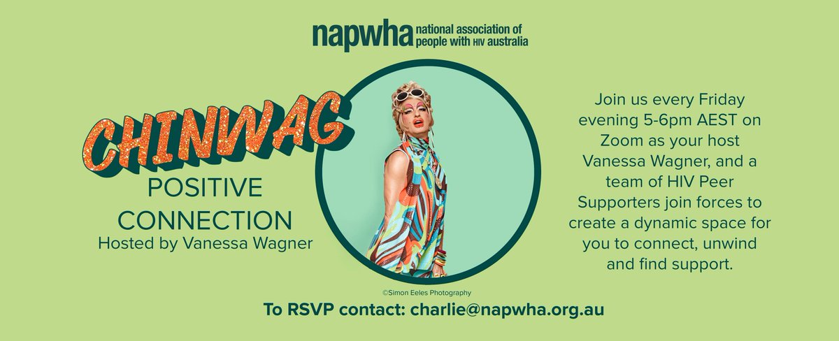 napwha's tweet photo. Needing a #PositiveConnection? Hosted by the wonderful Vanessa Wagner (aka @tobinsaunders) + HIV peer supporters, #Chinwag aims to create a fun space for people living with HIV to have a yarn, unwind and come together every Friday for 1 hr. Find out more:
https://t.co/FwEfHHboJl https://t.co/SqwdEUt3s6