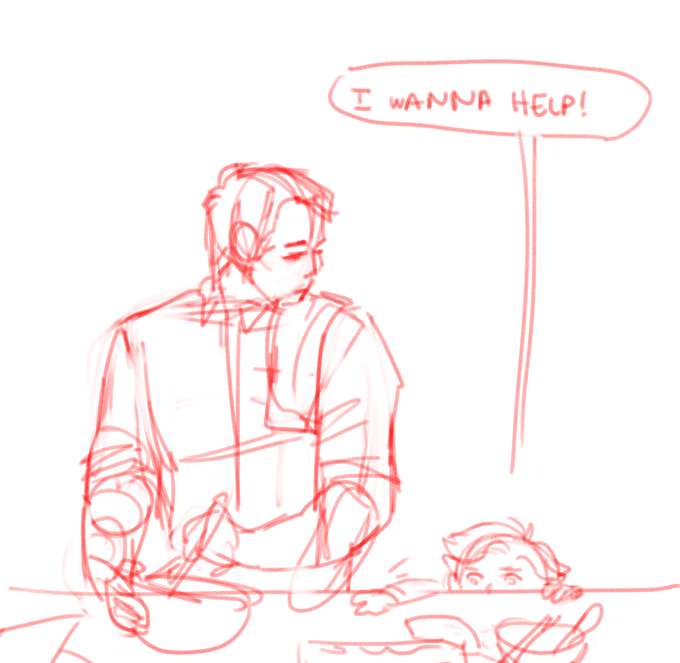 forgot about this thread of batman doodles. heres some sketches about bruce and dick. 