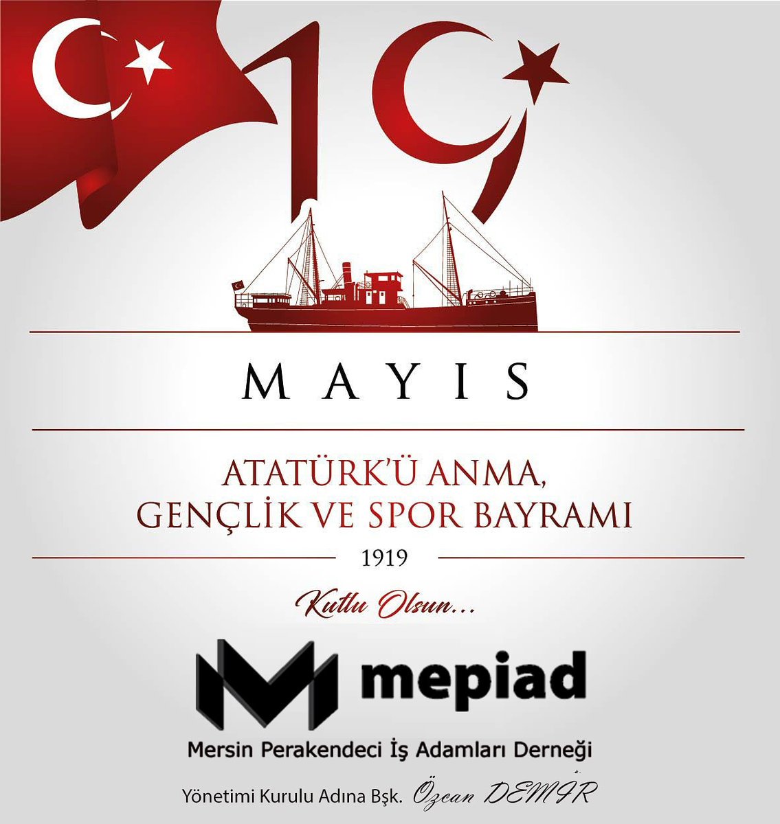 IsadamlarR's tweet photo. #19MayisAtaturkuAnmaGenclikVeSporBayrami
#ATATÜRK https://t.co/U55bmkEFi6