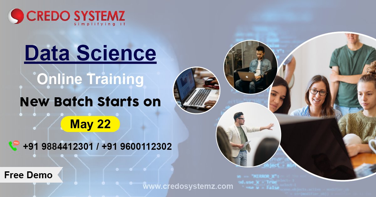 credosystemz's tweet photo. The role of DataScientist is now a buzzworthy career
Get Your Data Science Online training from CredoSystemz
To Know More details: https://t.co/7j4ahumrMa
Reach us: +91 9884412301 | 91 9600112302
#DataScientist #DataScienceCareer #DataScienceCourseCredoSystemz #OnlineTraining https://t.co/wkgQBILweK