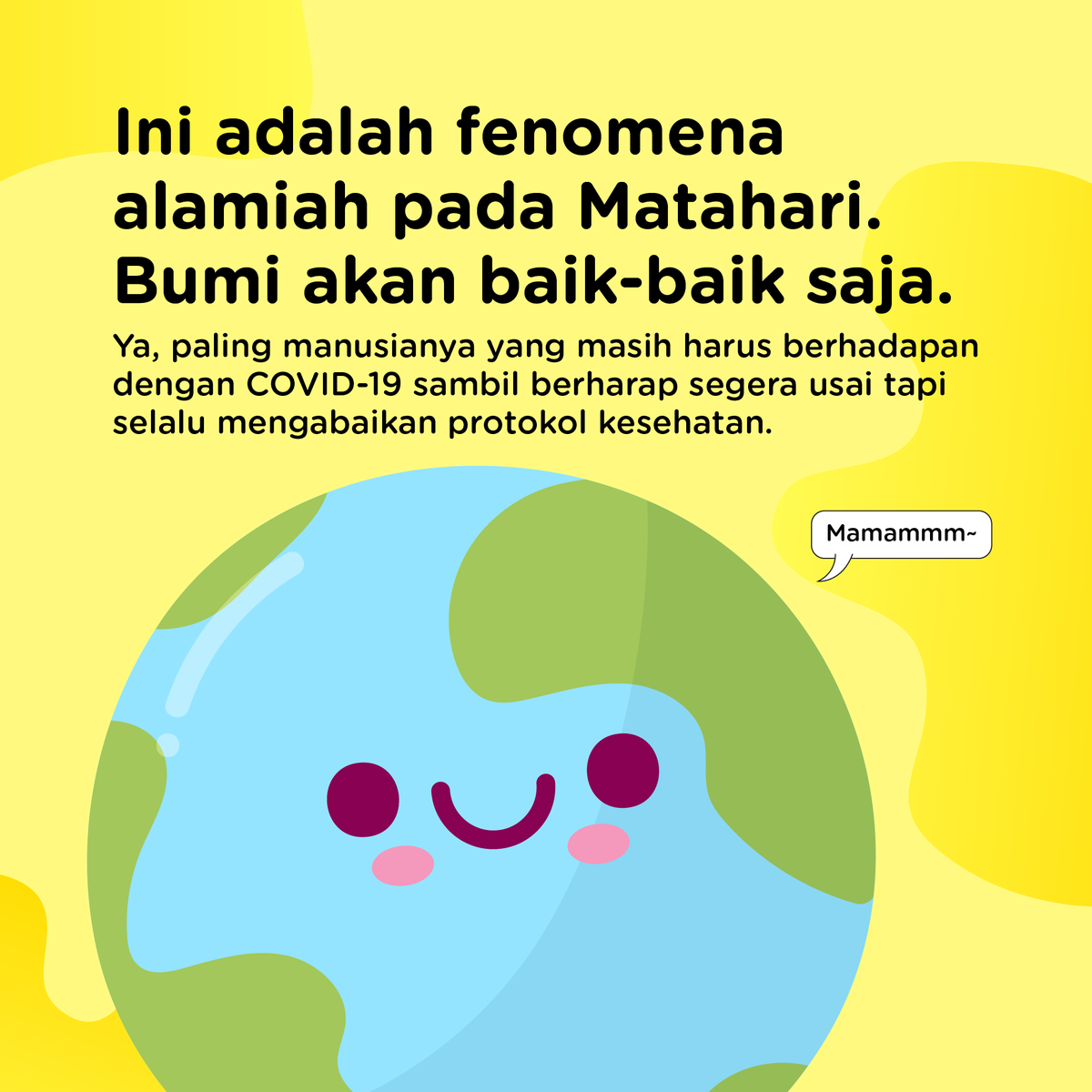 infoAstronomy's tweet photo. Karena nggak ada pengaruhnya langsung, Bumi akan aman-aman aja. Panas Matahari nggak bakal turun dan bikin Bumi masuk zaman es tuh, apa lagi sampe memicu bencana seperti gempa.

Jaka sembung bawa golok lah ya~ https://t.co/kOPwaN04gM