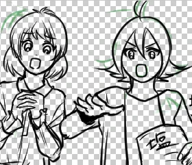 チマチマ描き… 
