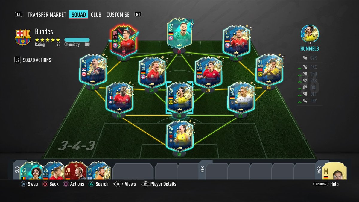 JusteyyyTrading's tweet photo. My Best Teams sorted by League
Got some work to do for Ligue 1 and Serie A 🤑
#FIFA20 #TOTSFF https://t.co/nuimV8LLXq