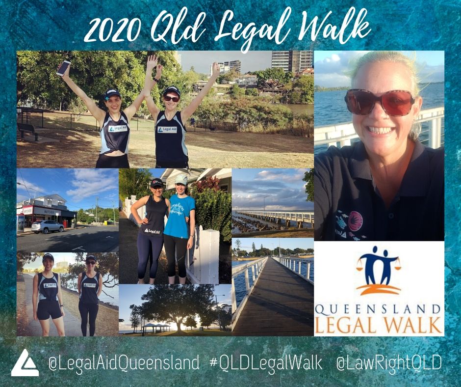 LegalAidQld's tweet photo. Thanks to our wonderful LAQ staff who took part in this morning’s virtual #QldLegalWalk. The walk raises funds for @LawRightQLD which connects Queenslanders needing legal help with pro bono lawyers. Here are some photos of our walkers! #LawWeek #access2justice #QldLegalWalk https://t.co/fVFh9Hexi2