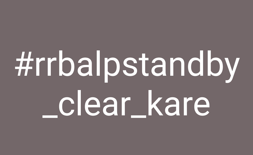 Deepak72994816's tweet photo. #rrbalpstandby_clear_kare
#rrbalpstandby #AllahabadReplacementPanel
श्रीमान 2 साल हो गए है अब और इन्तेजार नही हो पा रहा है दिन सालो के समान बीत रहे है कृपा कर के #RRBALDCEN01/18 की स्टैंडबाई लिस्ट क्लियर करे//
@drmncrald @RailMinIndia @DRM_Agra @PiyushGoyal @rrb_ald
@DrmJhansi https://t.co/95Hz06ZVh8