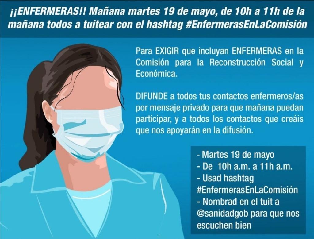 #EnfermerasEnLaComision <a href="/sanidadgob/">Ministerio de Sanidad</a> <a href="/ncuxart/">Núria Cuxart Ainaud</a> @annabertran5 <a href="/InfermeriaMT/">InfermeriaMT</a> <a href="/olgamonistrol/">Olga Monistrol</a> <a href="/Anna_Maria_MC/">Anna M@</a> <a href="/JuditFernndez3/">Judit Fernández</a>