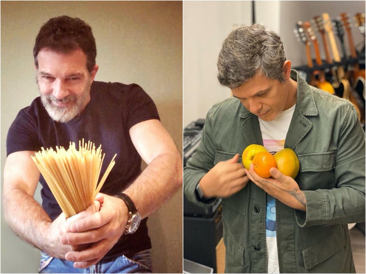 qcom_es's tweet photo. Varias celebridades como @AlejandroSanz, @antoniobanderas y @ferranadria, se suman a la campaña "Ningún hogar sin alimentos", impulsada por @FundlaCaixa con el apoyo de @caixabank para ayudar a familias que atraviesan una situación de necesidad debido a la crisis del #Covid_19 https://t.co/9VinLnFaEu