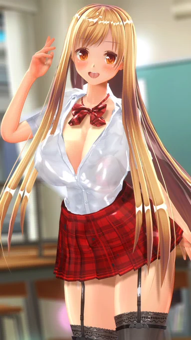 ガーター制服お姉ちゃん#COM3D2 #CM3D2 