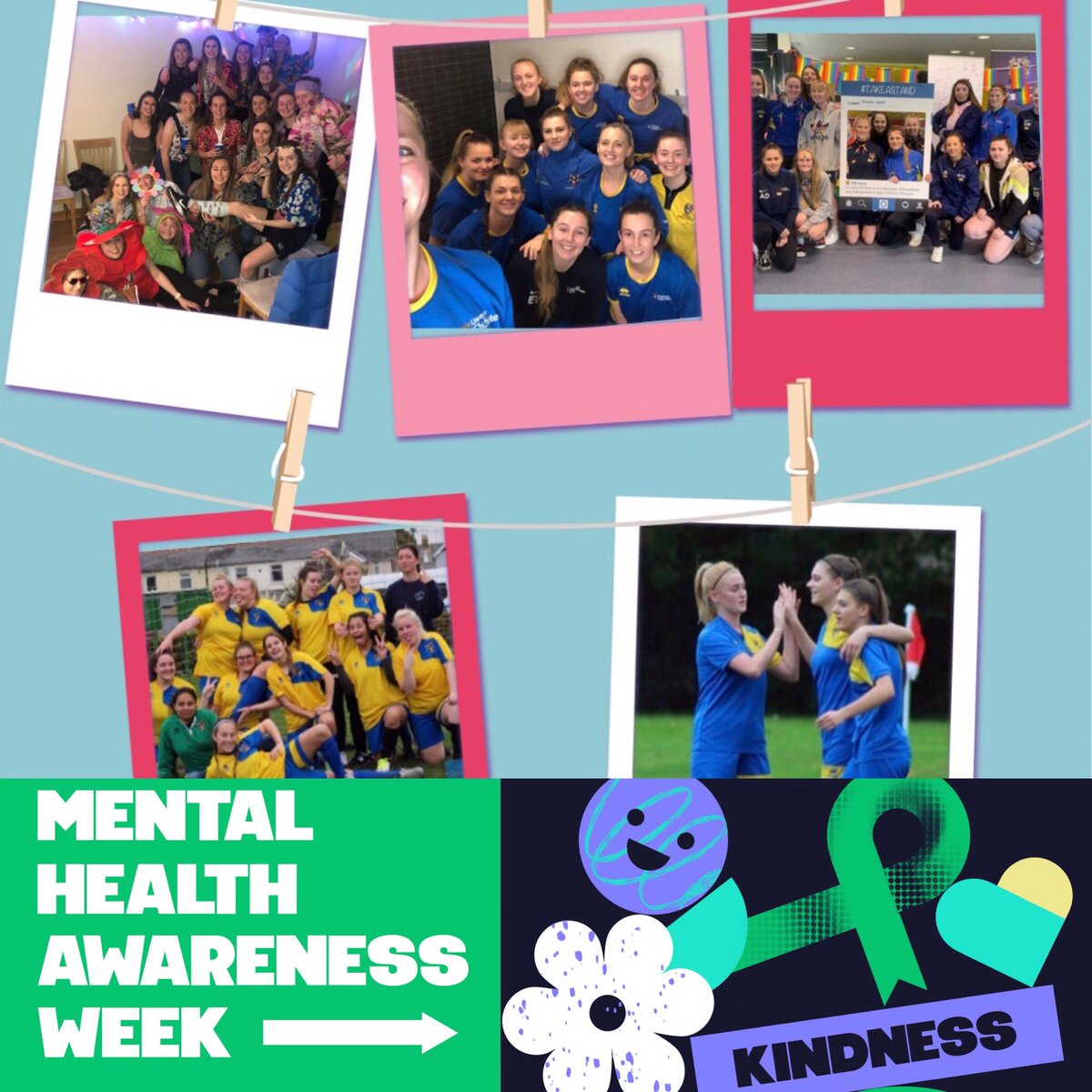 💚MENTAL HEALTH AWARENESS WEEK💚

Reach out! Speak out! You’re never alone💙💛

#kindnessmatters