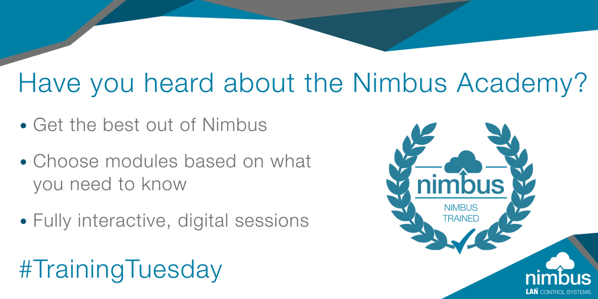NimbusBeDigital's tweet photo. Did you know you can do work-related training while on Furlough leave? 

With a range of modules to choose from based on which parts of Nimbus are most useful to you, it could be the perfect time to brush up your skills! #TrainingTuesday

Enquire now: https://t.co/8HbtAE34jk https://t.co/okoNM9Rbn7