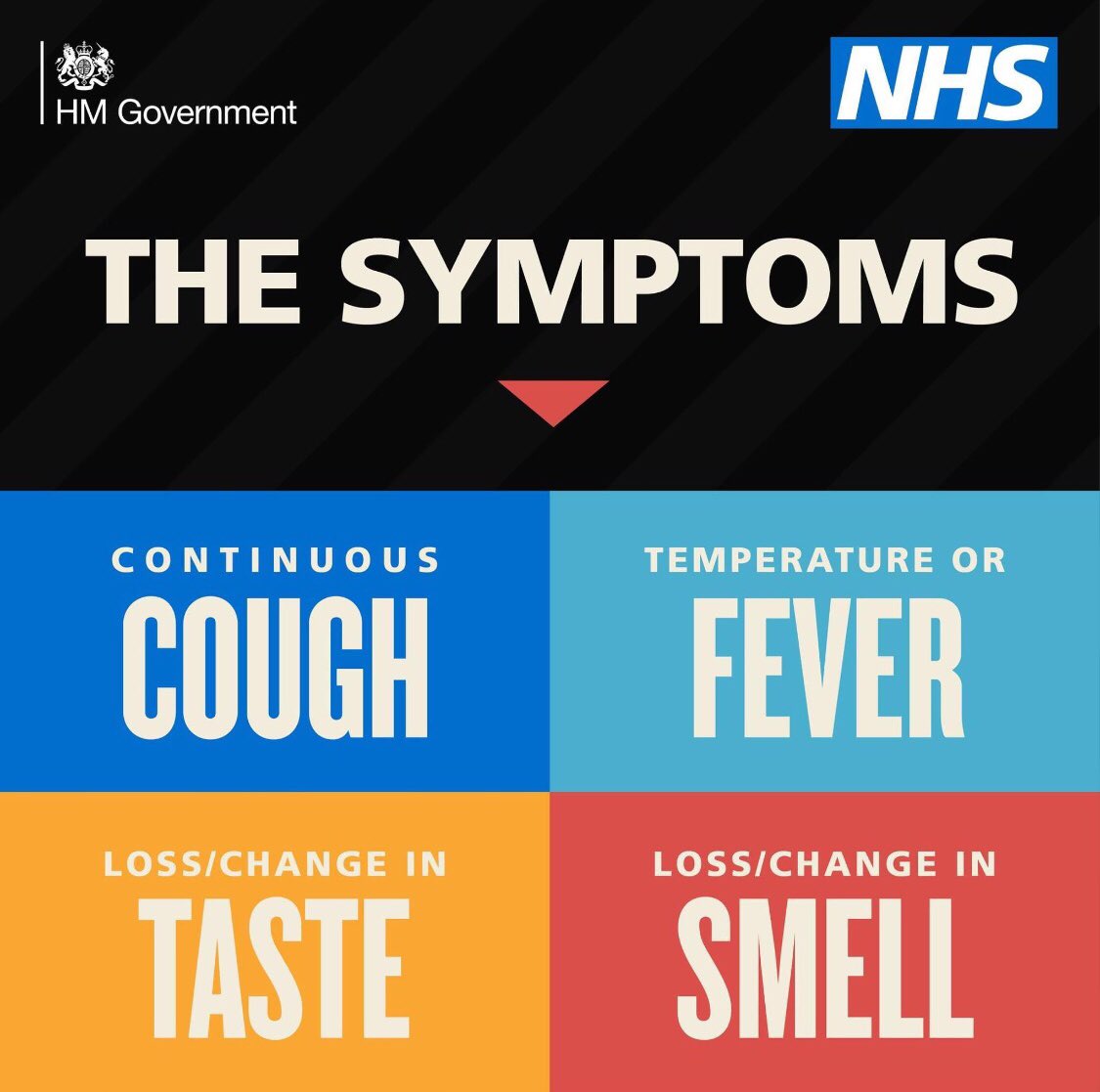 Hi all, stay safe and stay alert for the symptoms of Covid-19. #WeAreInThisTogether