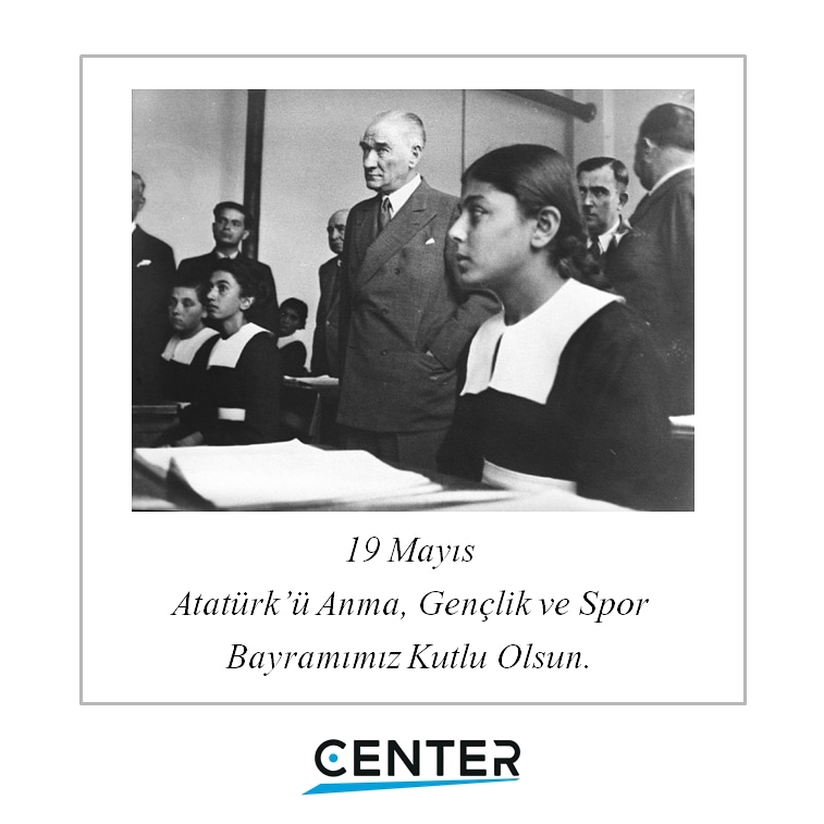 "Bütün ümidim gençliktedir." Gazi Mustafa Kemal Atatürk.  #19mayısatatürküanmagençlikvesporbayramı