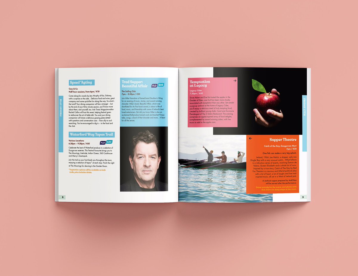 DTWdesign1's tweet photo. Due to Covid-19 we never really got the chance to showcase our redesign for the West Waterford Food Festival this year. 😢 So here it is... we’re working on alternative ways for them to showcase exciting talent within the food industry. #branding #identity #print #advertising https://t.co/tl4vyAvg60