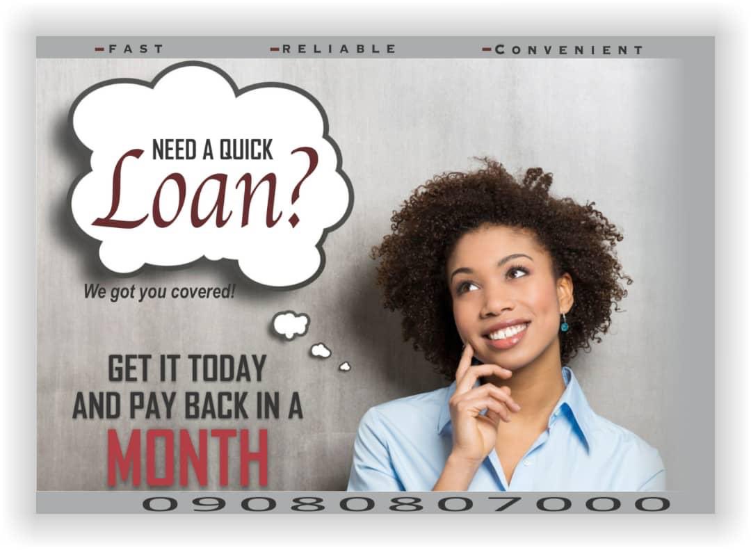 chase_lotto's tweet photo. Introducing our new service: we now offer quick loans to anyone who is in need of quick cash, borrow now and pay in one month. Easy and https://t.co/jl6TWy5QRm for further enquiries or call 09080807000 https://t.co/ee9xxcCHCh