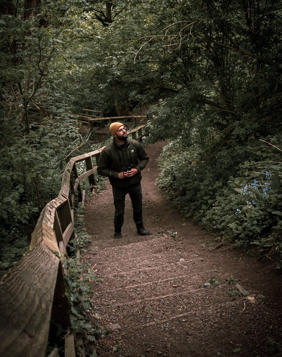 NatureNorthEast's tweet photo. Yep. That’s me casually stood half way down the steps........pretending I didn’t set the timer up to take this..... 😉

#looknatural 
#selfportrait https://t.co/1mRq6rEMhk