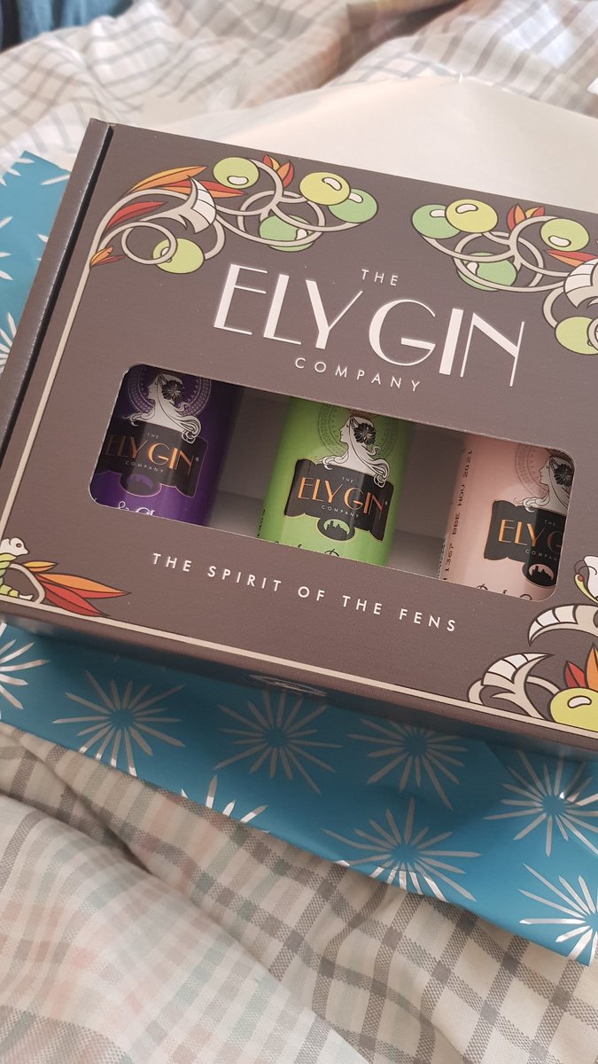 And the day starts off well - thank you <a href="/ElyGinCo/">The Ely Gin Company</a>, cant wait to get tucked in. #lockdownbirthday