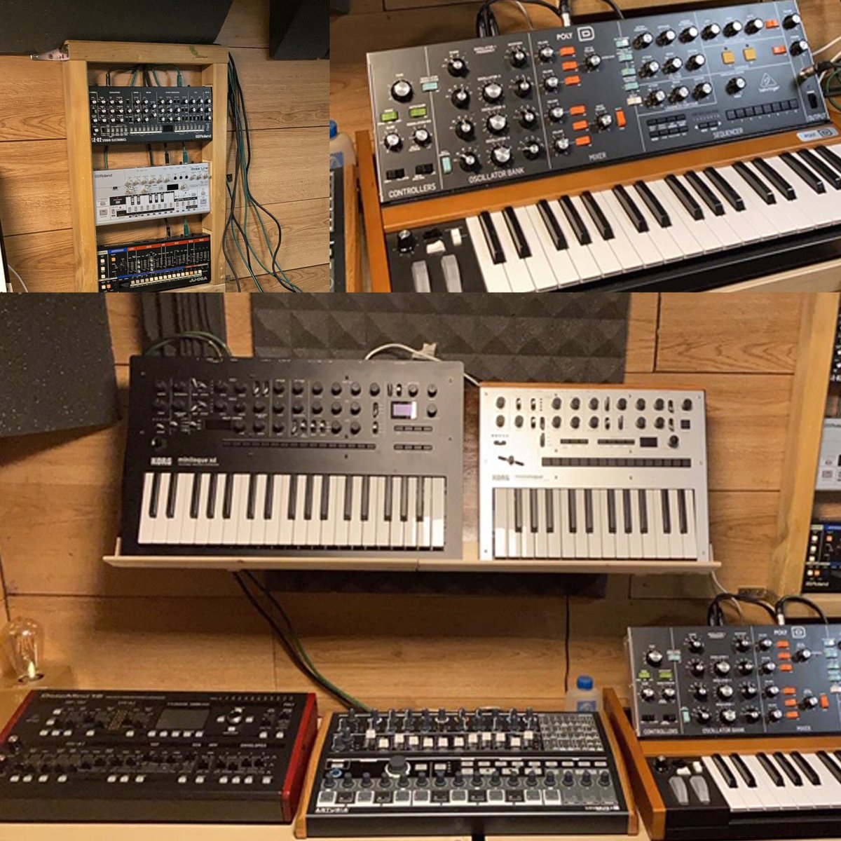 The FOLUAL Arsenal :-) 
@Roland_UK @KorgUSA @KorgUK @ArturiaOfficial @apogee_Italy @BlackRockPub