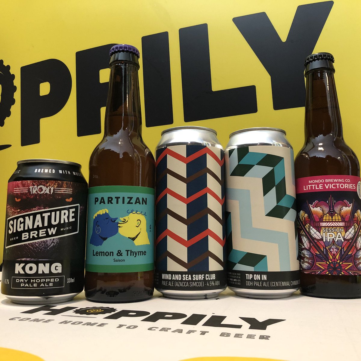 HoppilyUK's tweet photo. #BeerUpdate All these beers and loads more are available now from https://t.co/Ghu4TPGuVe 🍺🏖 What will you be drinking this week? https://t.co/qlT2qN0Sfr