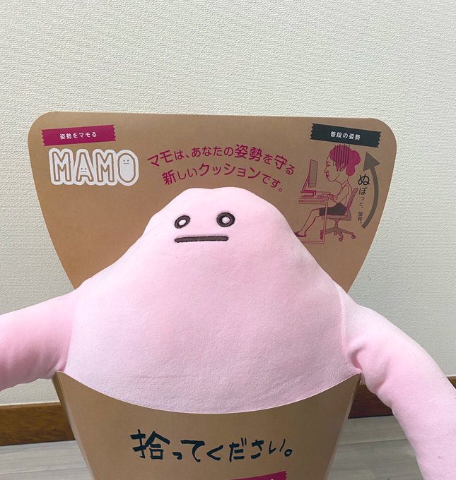 猫背解消クッション 机と体の間に挟んで姿勢矯正