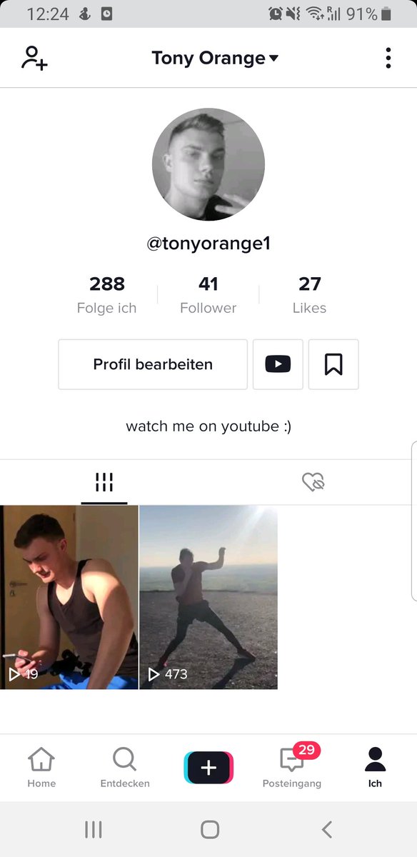 tonyeatsoranges's tweet photo. Hab gestern TikTok installiert. Macht Spaß.
Bitte no hate 😂
Folgt mir da. Ich folge sowieso jedem zurück 😊 https://t.co/j4Tq2c5ar0