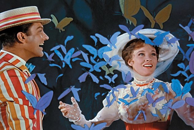 [re-watch]mary poppins (1964)★★★½directed by robert stevensoncinematography by edward colman