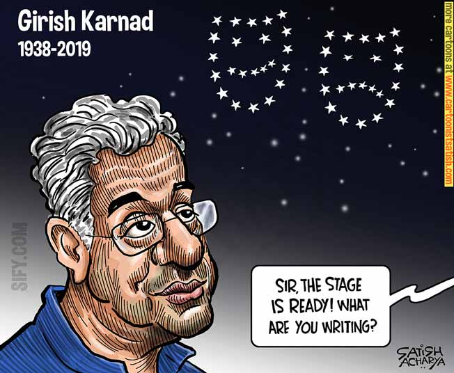Remembering the legendary Girish Karnad on his birth anniversary. #GirishKarnad