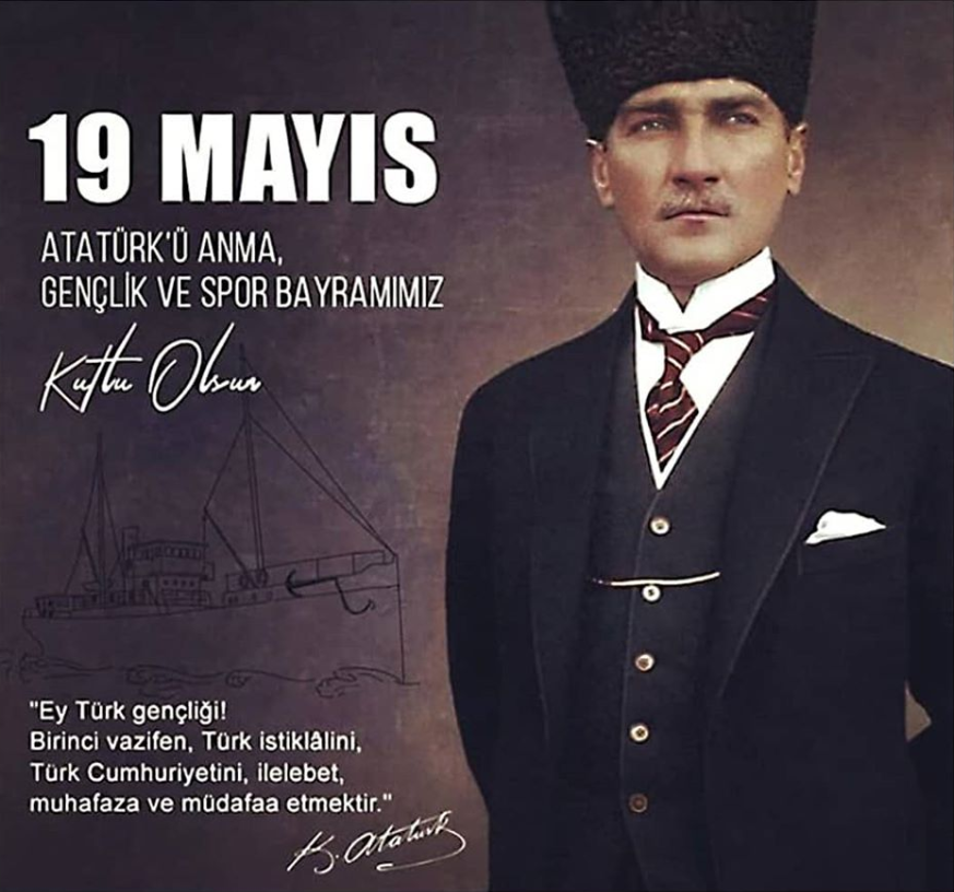 101 yıl önce bugün Samsun’a çıkan Atamızı ve silah arkadaşlarını saygıyla anıyoruz. Atatürk’ü Anma Gençlik ve Spor Bayramımız kutlu olsun.
#19Mayıs1919 #GençlikveSporBayramı #Sedaford #SedaMakina