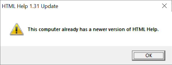 lavanyadeepak's tweet image. Discrepancy in @Microsoft @Windows 10. While #SandcastleHelpBuilder says #HtmlHelp is not installed, the latter's installation says a recent version is already there.
@VisualStudio 2019 is installed on this computer. Is that the reason for this confusion?