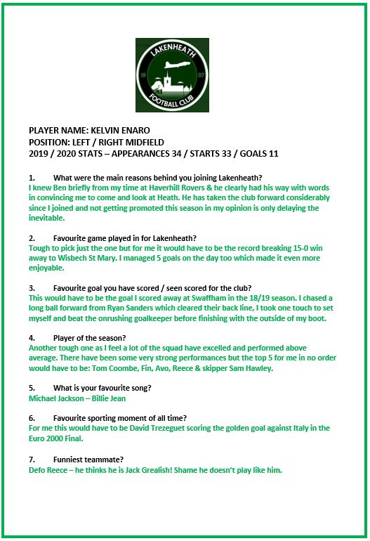 Lakenheath FC tweet media