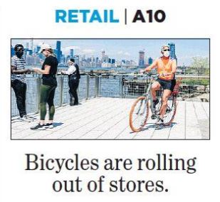 HankinLibrary's tweet image. In today's Philadelphia Inquirer - read about the surge in bicycle sales. Access with your library card. Sign in here: bit.ly/2Ums4jk #bicycles #biking #exerciseoutside
