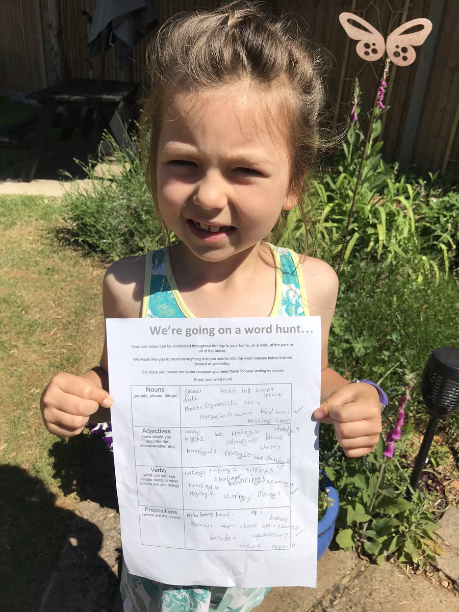 AndreDa79542925's tweet photo. @MissRolfe English words completed in our garden, looking forward to what she has to do next! https://t.co/RiXvTGrRtP