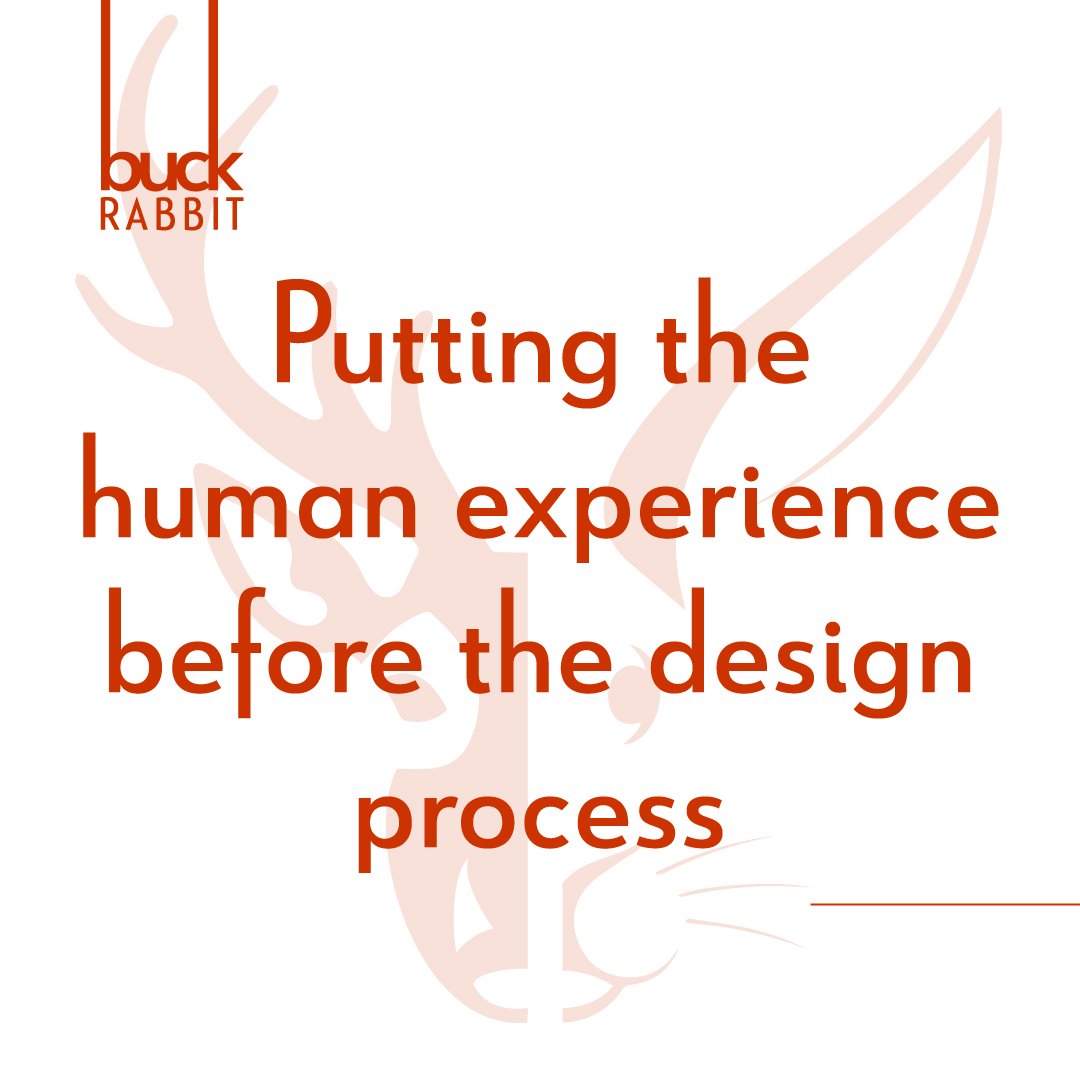 We design for human beings, think of them before you design...