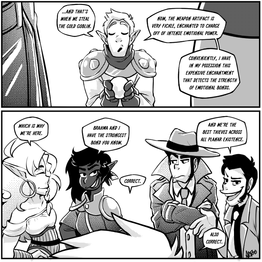deggey's tweet photo. Been a while since I did a lil crossover shenanigan
#OminDran didn't pick Jigen because #InspectorZenigata is just as good a thief as #Lupin once you remove the Lawful Good problem #AcquisitionsIncorporated #Lupinthe3rd
Also Jigen cooled his way out of this nonsense somehow https://t.co/kMp90gPbVB