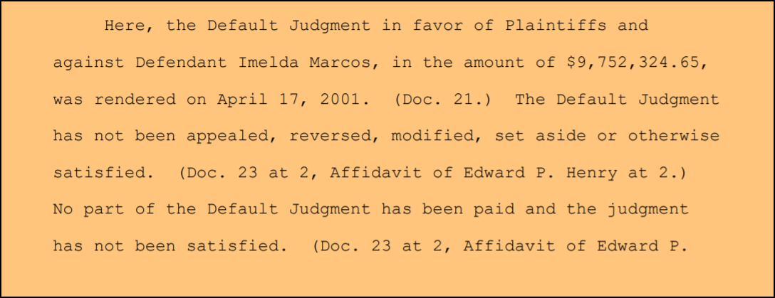 BOOM: ANTHONY  #FAUCI VS  #IMELDAMARCOS? Still digging. But I think I hit a little  mine & a few What was  #FauciTheFraud doing w/ the First Lady of the Philippines? @CoreysDigs  @99freemind  @reallygraceful  @CeliaFarber  @santilli_pete