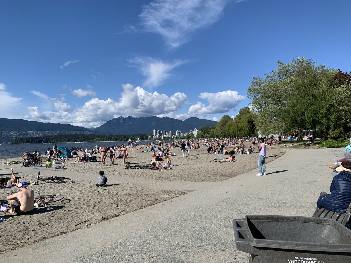 Photos taken eye level with iPhone approx 26mm lens. – at  Kitsilano Beach