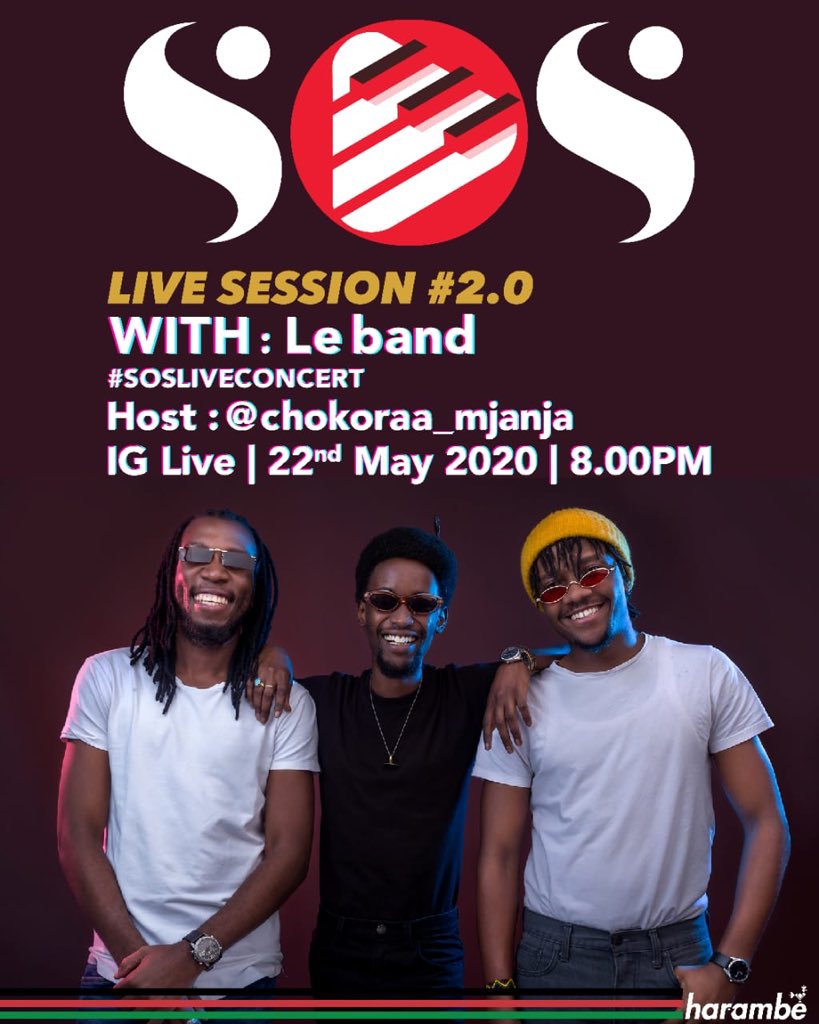 We shall be live on IG supporting our brother <a href="/Chokora_mjanja/">Joel maina</a>! He has an upcoming EP Save our Sounds! So stay tuned!
#SaveOurSounds
#TeamLeband