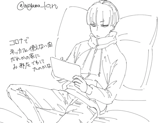 仕事の合間にちょいちょい描いてたくん 