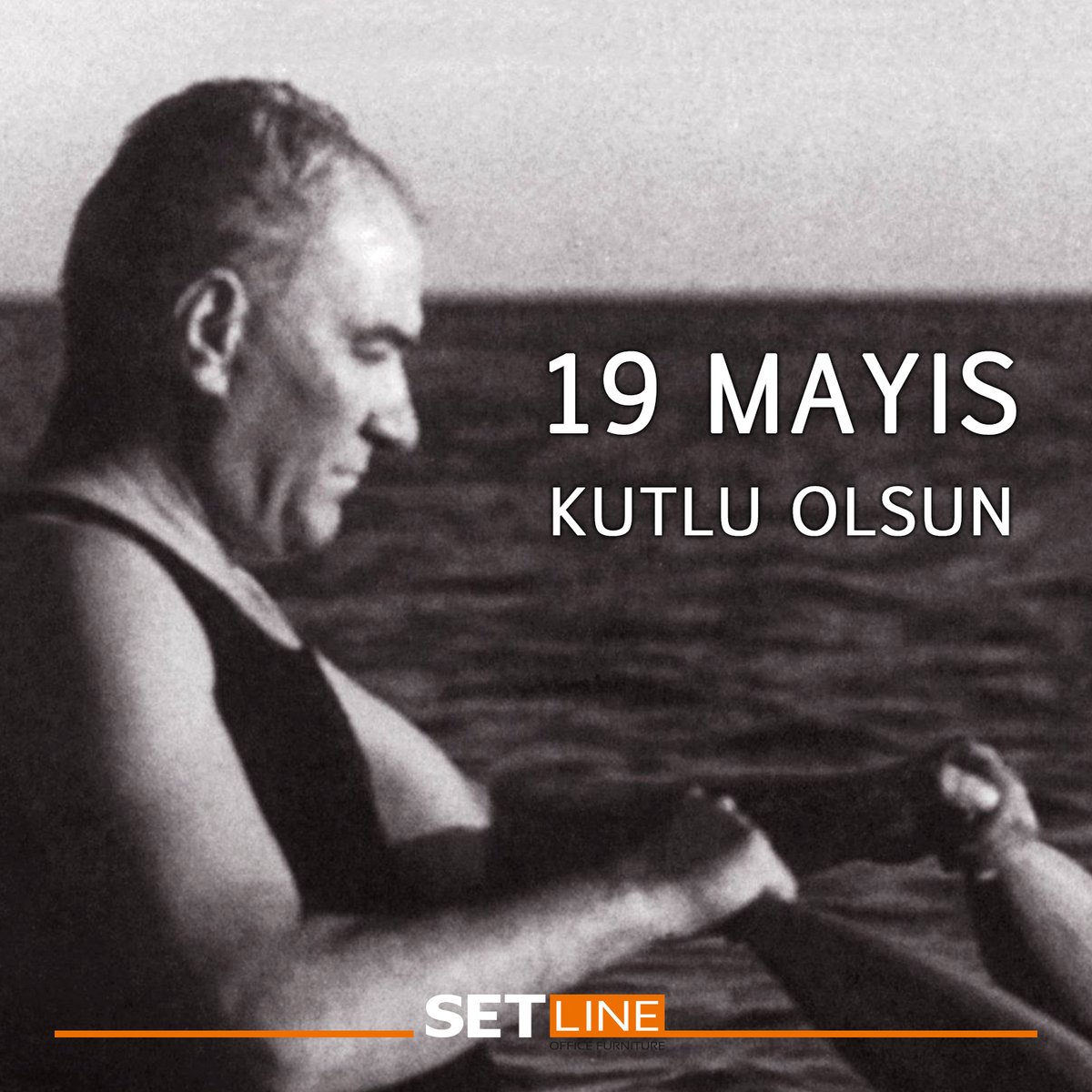 SetlineOffice's tweet image. 19 Mayıs Atatürk'ü Anma, Gençlik ve Spor Bayramı Kutlu Olsun
#19Mayıs #Atatürk