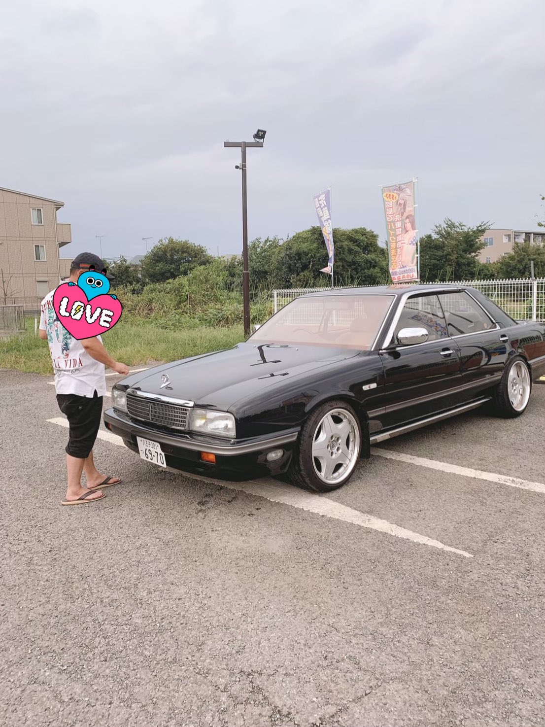 121ayaism603 懐かしのcima ฅ ฅ 最近はバイクが熱いけど 去年は懐かし旧車でもいっぱい遊んだ笑 ﾊﾁﾏﾙmで25年前に彼が乗ってた同じカラーのクラウン見つけた時は彼と叫んだ 旧車 31シーマ クラウン 自動車電話 懐かしい笑 今は無き