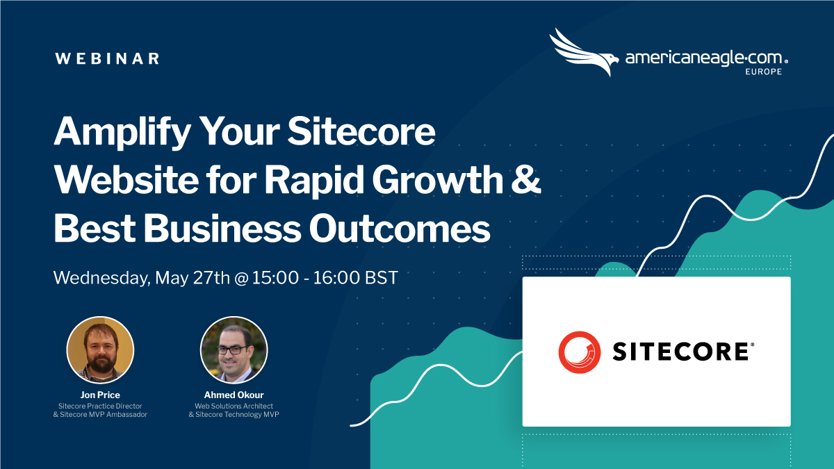 Don’t miss our <a href="/Sitecore/">Sitecore</a> webinar on May 27th! You’ll hear from our @SitecoreMVP's <a href="/JonnyPrice88/">Jonathan Price</a> &amp; <a href="/aokour86/">Ahmed Okour</a> to learn how to leverage the robust #Sitecore platform to create a unified digital experience that enables rapid growth! 
Register here 👉ow.ly/RmuB50zJBaV