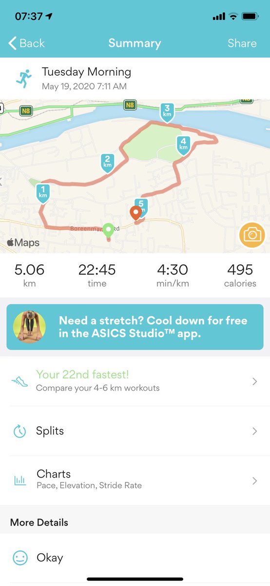 RobOfTheGreen's tweet photo. Run done. Definitely not easy. But done. Let the endorphins flow. #TuesdayMotivation #TuesdayMorning #running #5kmchallenge #MakeItHappen #exercisetherite https://t.co/sI6khtLkmV