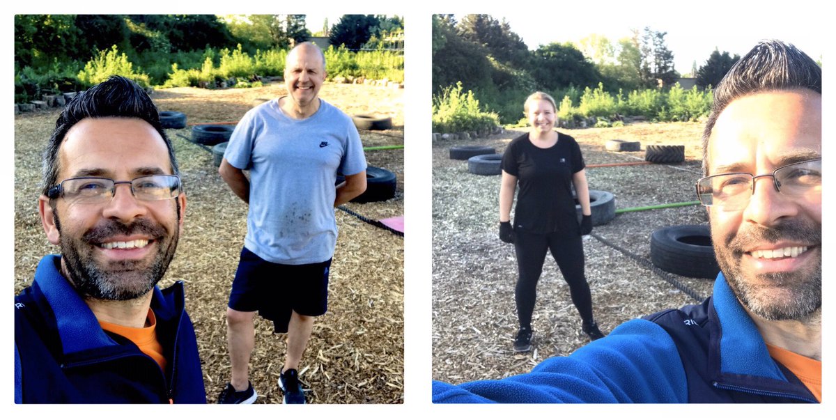 Two early morning 1:1 sessions done👍

It’s great to have people back at the centre and keen to work or their fitness.  #ptsessions #fitness #outdoors #outside #morning