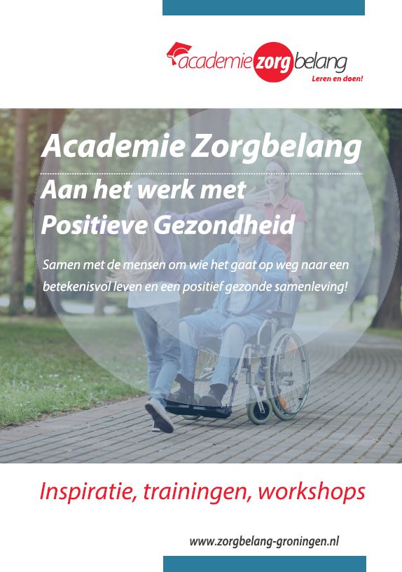 Zorgbelang_Gr's tweet photo. Wat is #PositieveGezondheid, hoe werk je ermee en welke #ervaringen zijn al opgedaan? Onze #AcademieZorgbelang inspireert, informeert en traint je graag! In de nieuwe folder lees je ons aanbod. Interesse? Mail naar academie@zorgbelang-groningen.nl https://t.co/56UGLw0oc8 https://t.co/AwRU0RIMEN