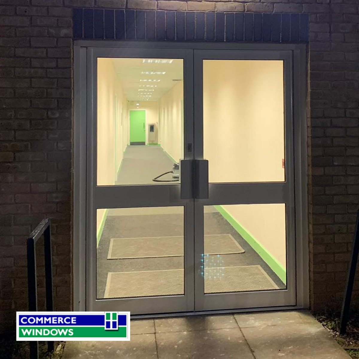 CommerceW's tweet photo. At Commerce Windows, we also develop commercial properties!
We installed these #aluminium #doors in Wollaston at the entrance to a school. See how we can help you > https://t.co/HKGJtOPc9v
#UniversalDoors #UPVC #UPVCDoors #Planitherm #PilkingtonGlass #Kömmerling https://t.co/QC7bE2Nojo