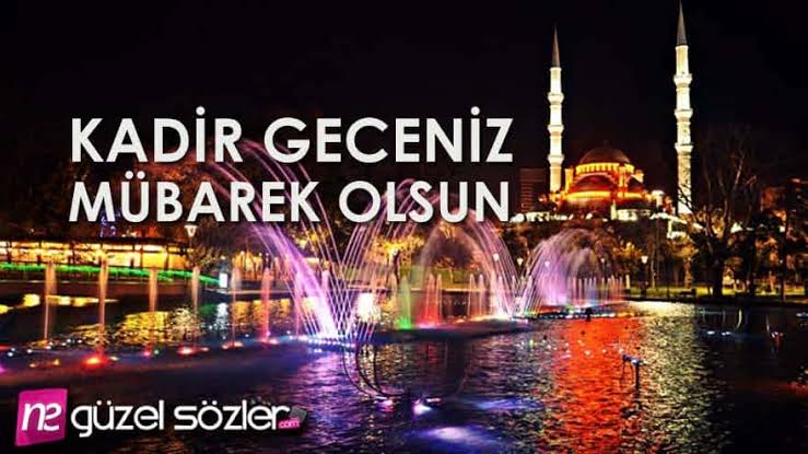 Ömrümüzün bir muhasebesini yapabilmek ve hayatımızı 'helal ve haram' sınırlarını gözeterek bir istikamet çizebilme ümidiyle, Kadir Gecemiz Mübarek Olsun.