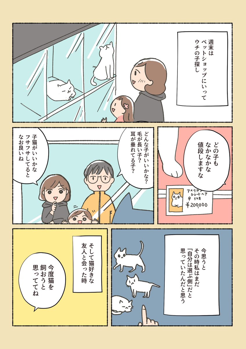 保護猫ちゃんを家に迎えるまでの話①

(長くなるので続き描けたら順番にこのツイにツリー方式で追加してきます) 