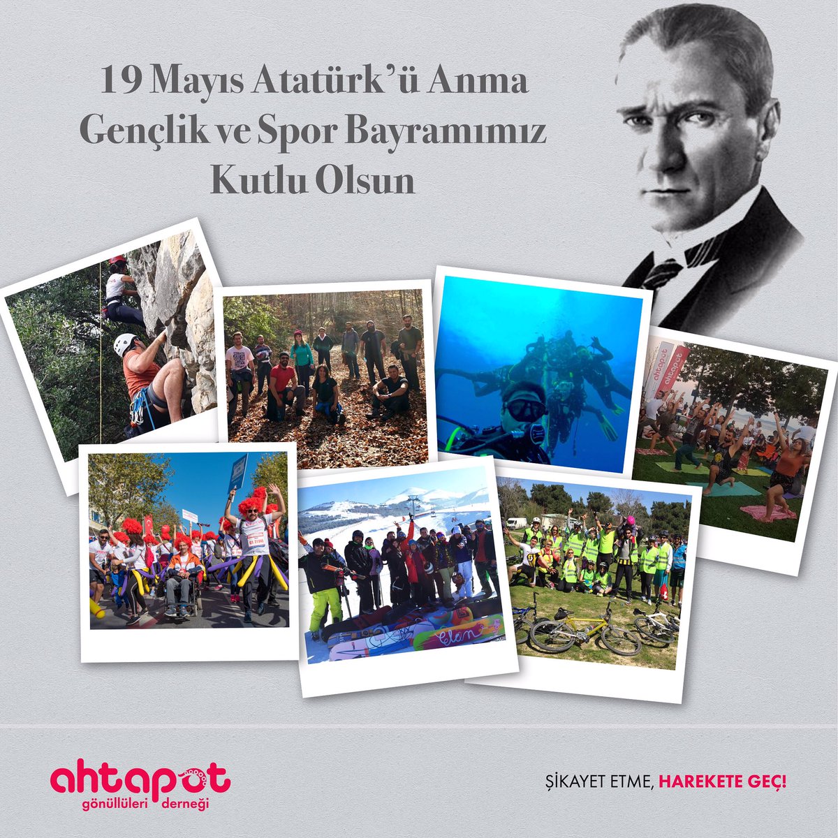 Aydınlık ufuklar genç zihinlerden doğar. 🌱 Atatürk'ü Anma Gençlik ve Spor Bayramı'nın 101. Yılını kıvançla kutluyoruz.🇹🇷 #19mayıs #19mayısatatürküanmagençlikvesporbayramı